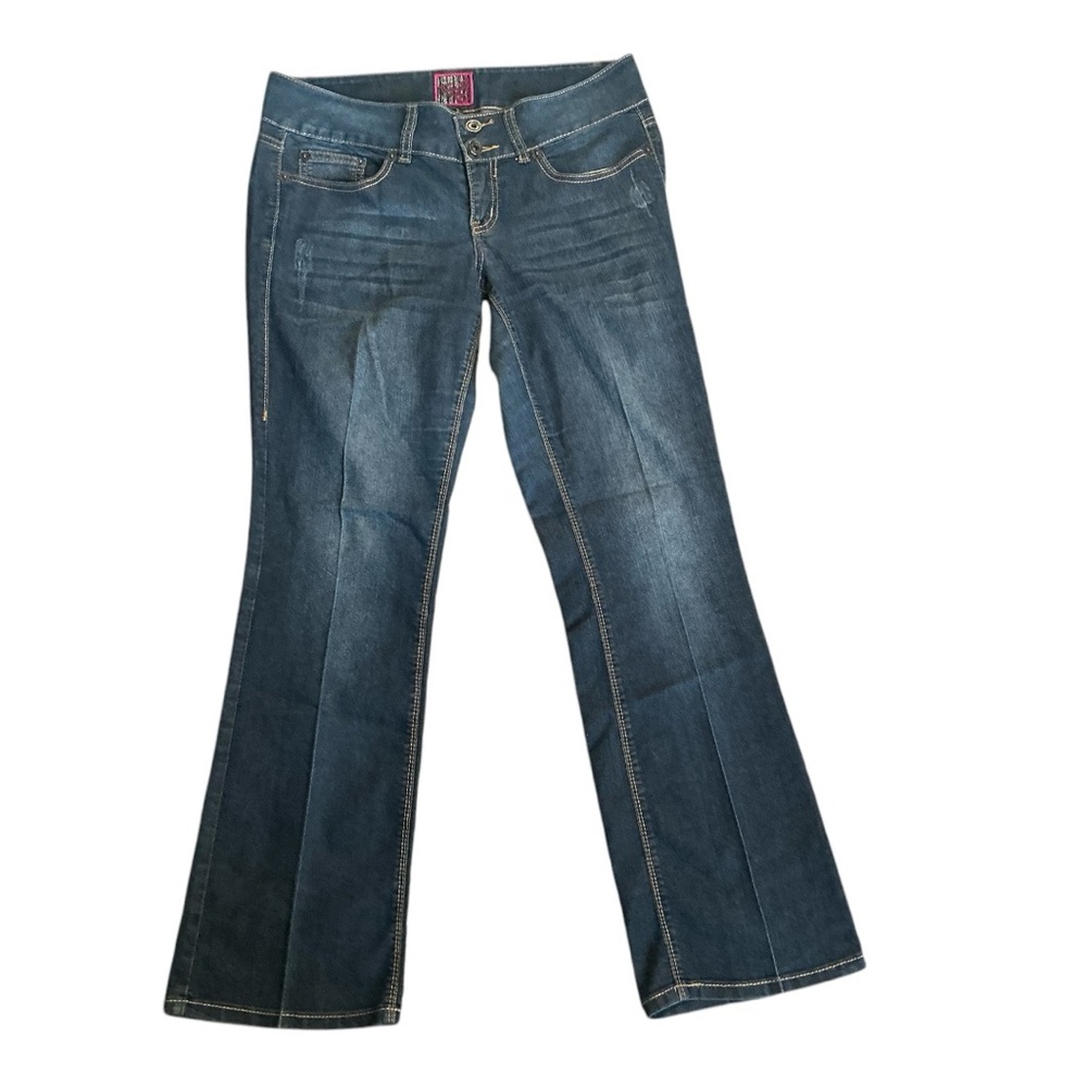 Torrid bootcut flaming heart jeans size 12